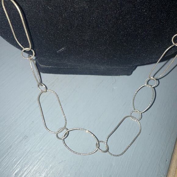 Silpada 925 Sterling Silver Chainlink Necklace - Picture 3 of 10